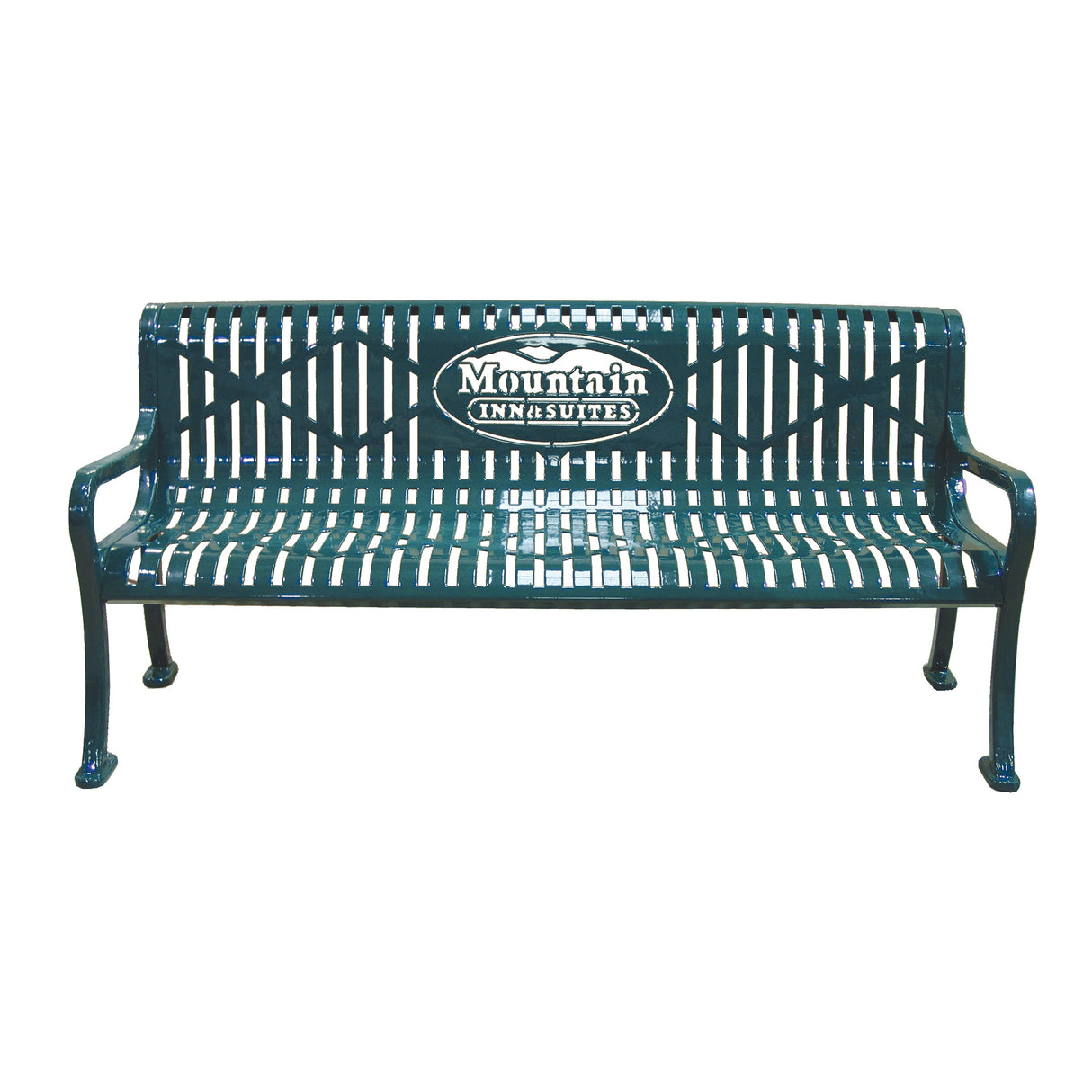 Personalized Diamond Pattern Bench