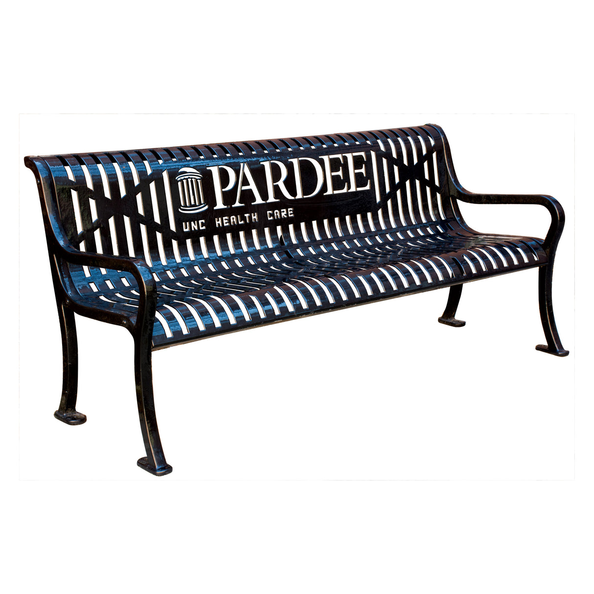 Personalized Diamond Pattern Bench