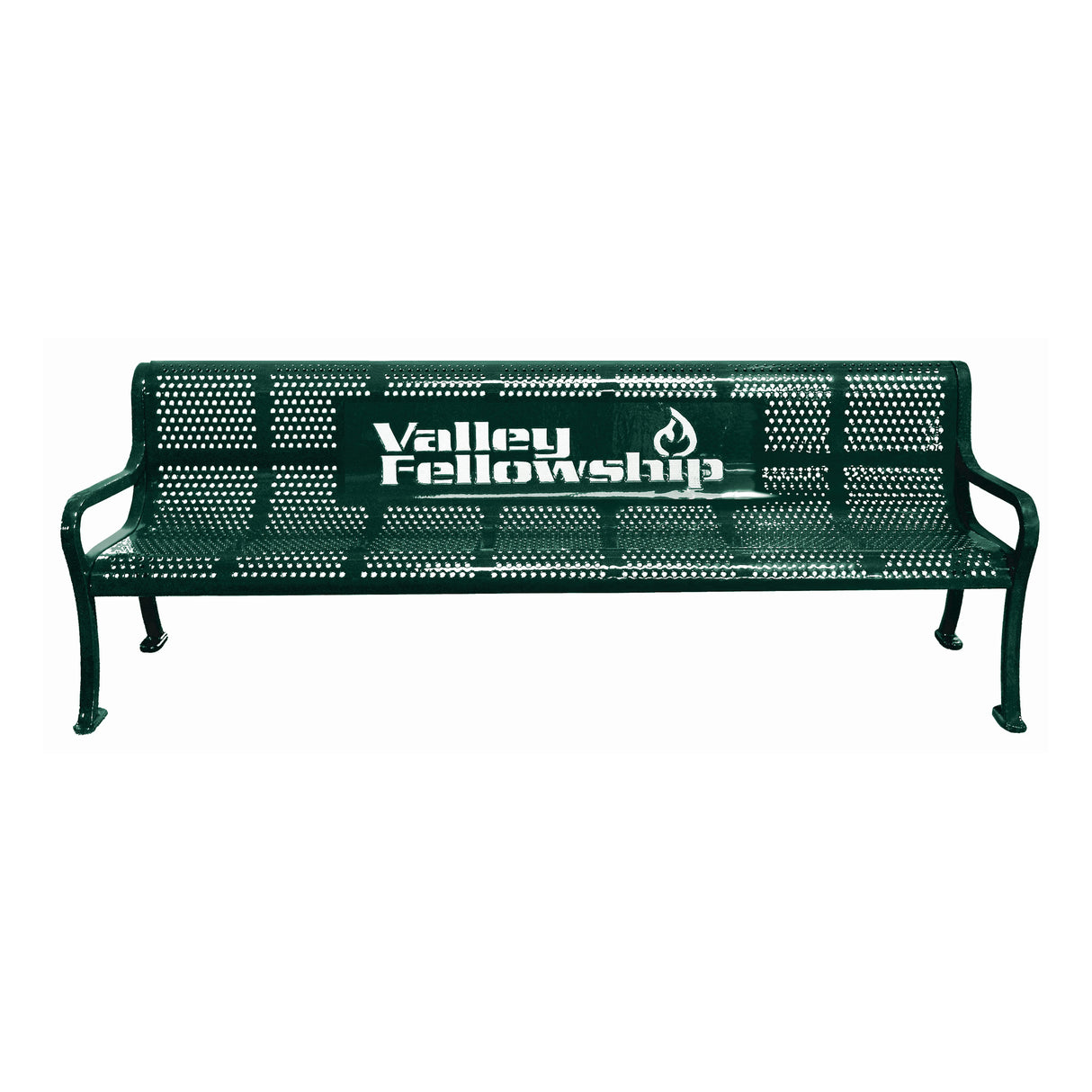 Personalized Perforated Bench