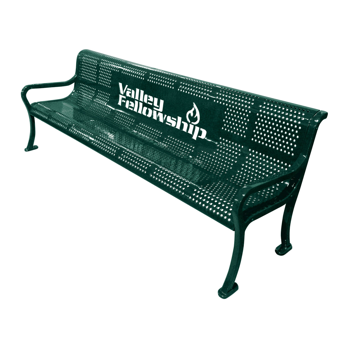 Personalized Perforated Bench