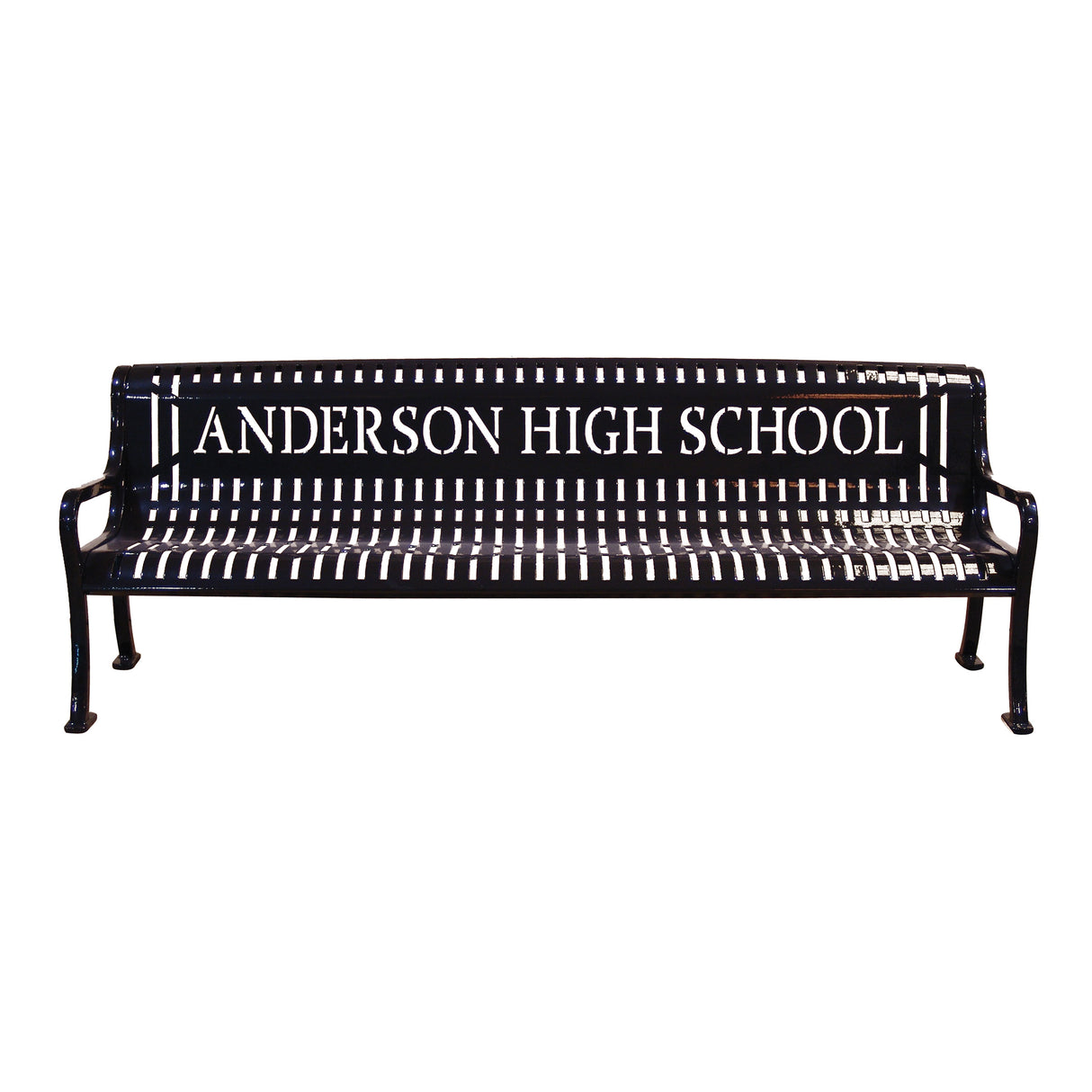 Personalized Diamond Pattern Bench