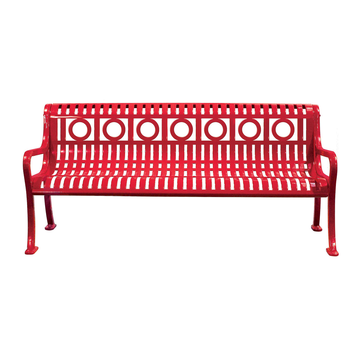 Roll Formed Ring Pattern Bench