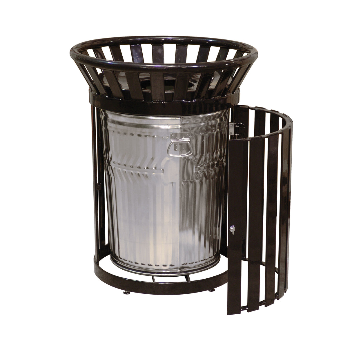 32 Gallon Round Side Door Receptacle