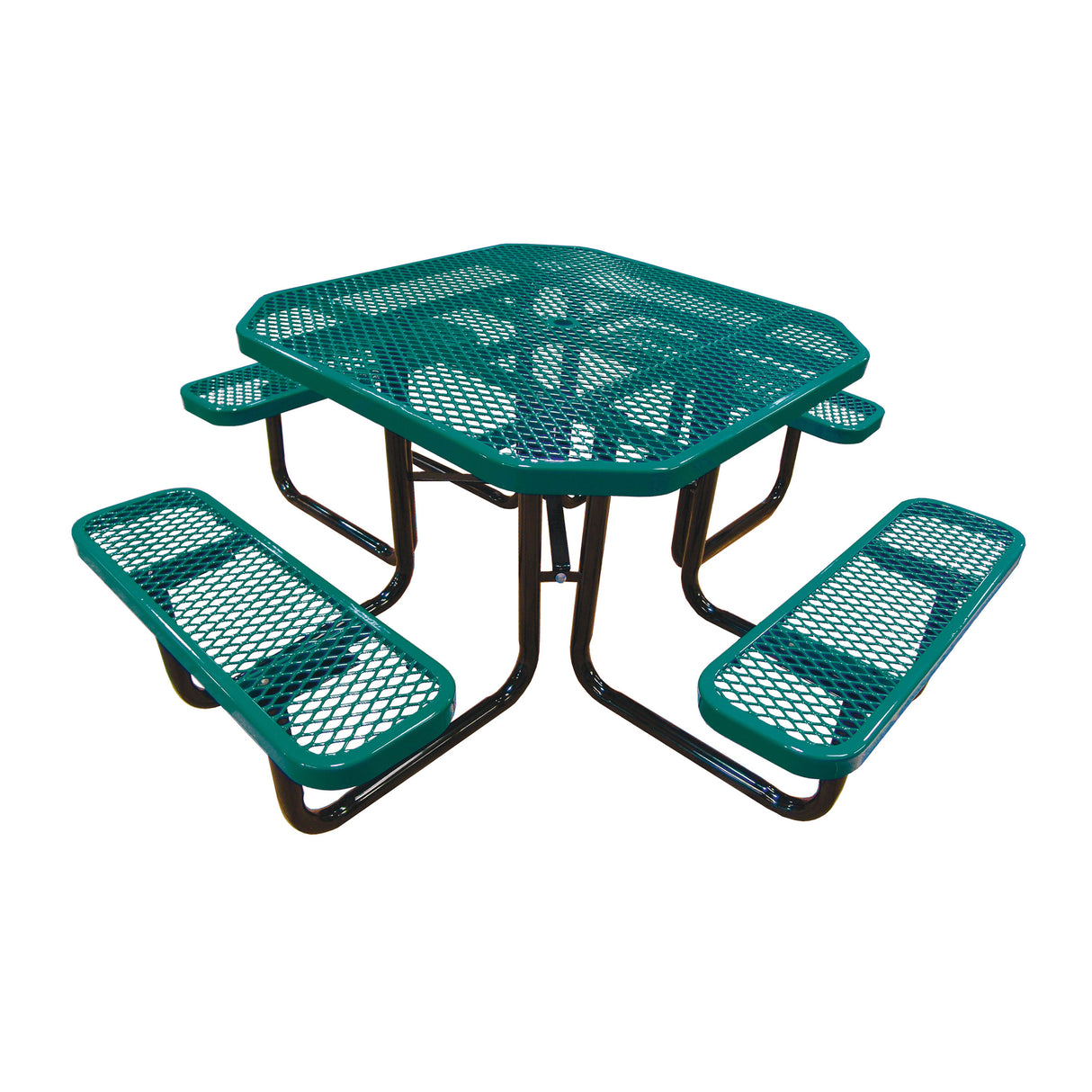 46˝ Octagonal Expanded Metal Table