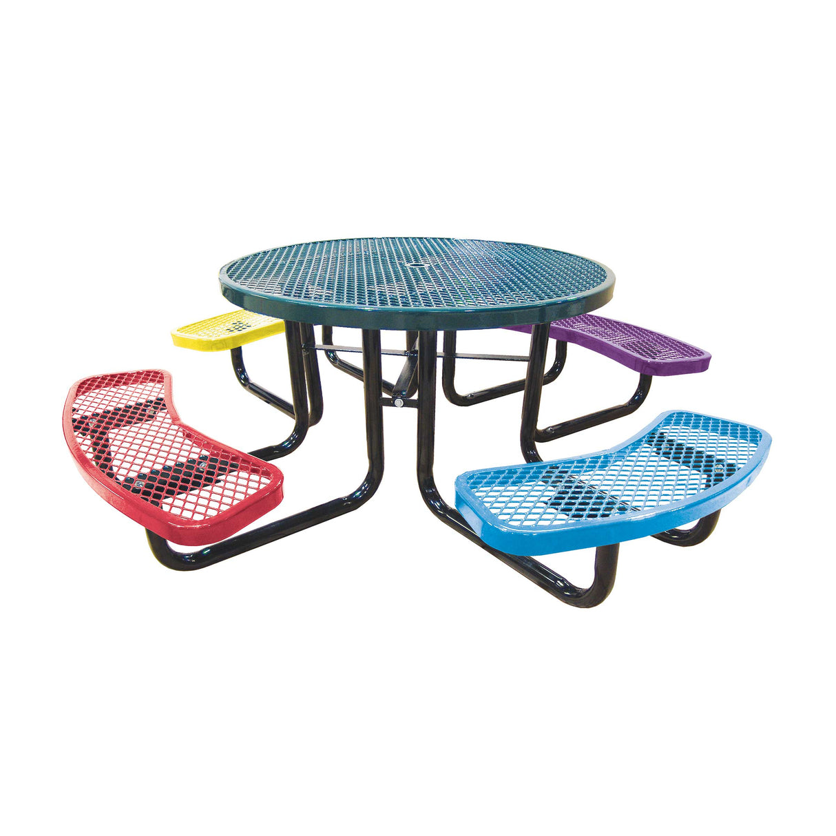 46" Round Expanded Metal Children's Table