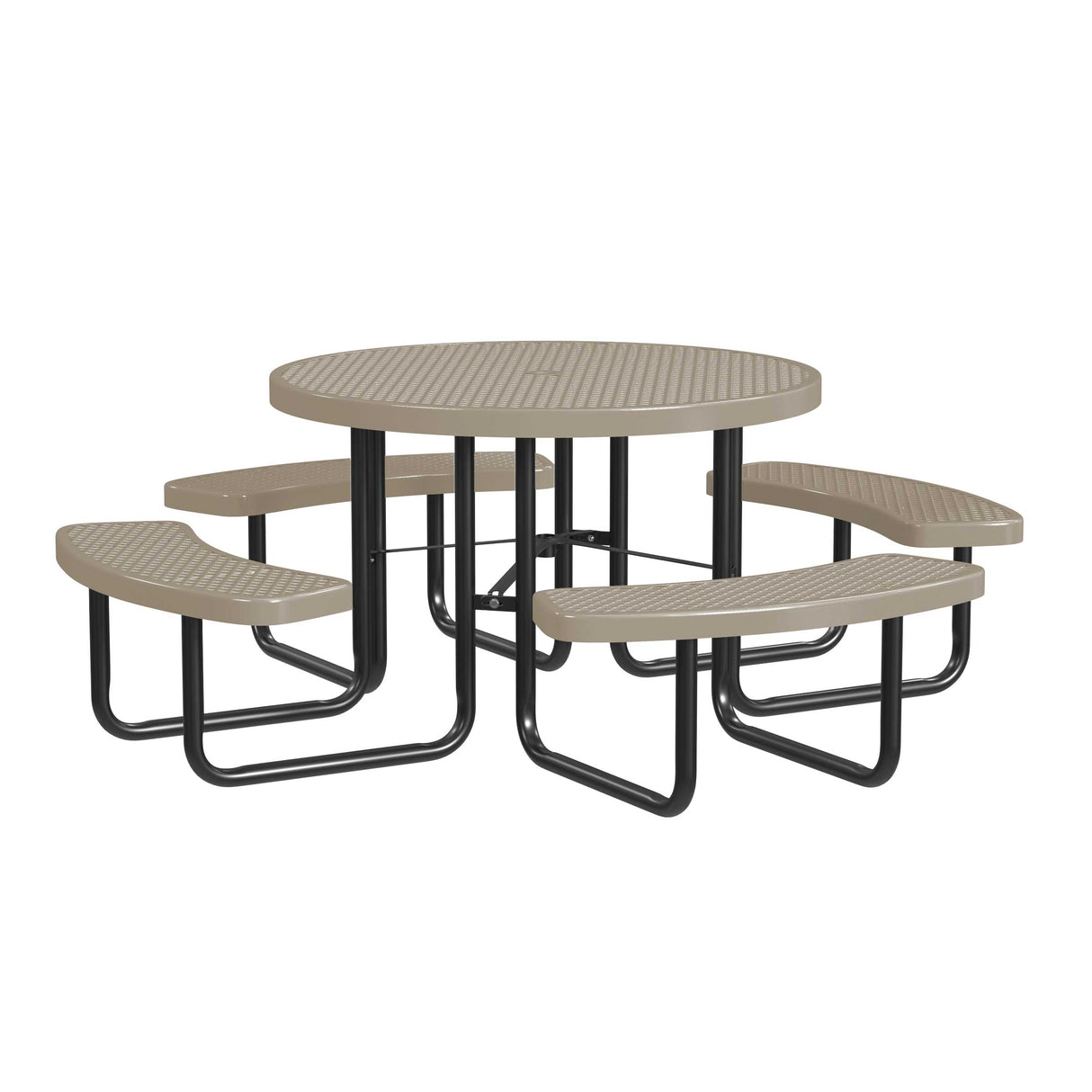 46˝ Round Expanded Metal Table