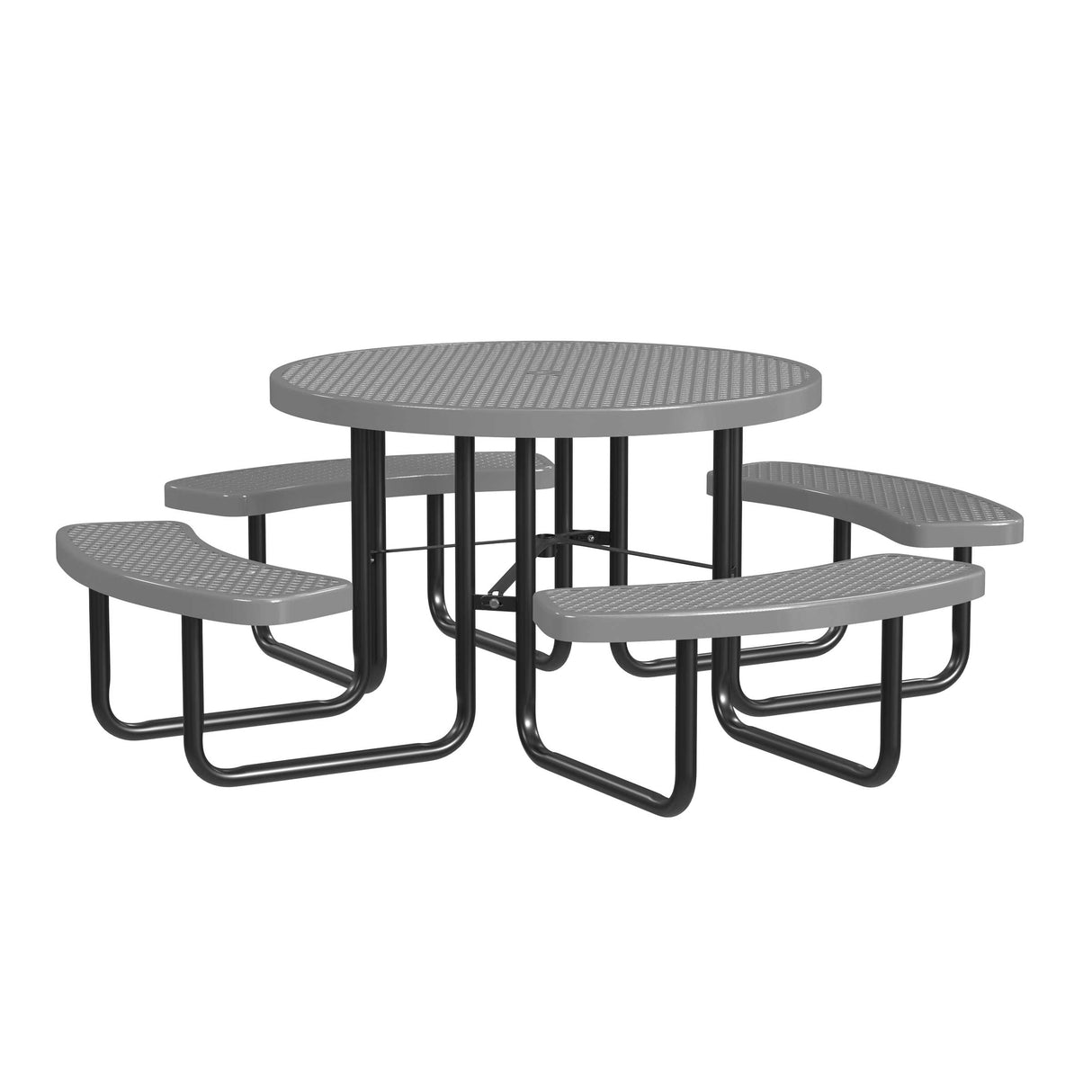 46˝ Round Expanded Metal Table