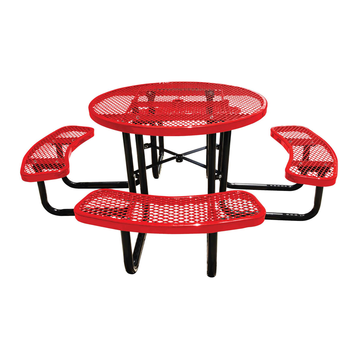 46˝ Round Expanded Metal Table