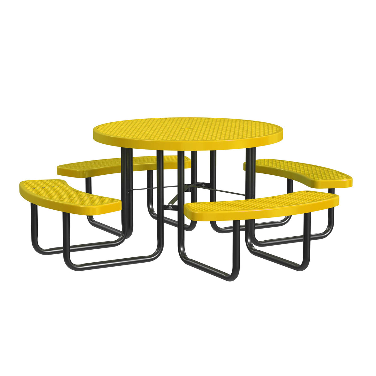 46˝ Round Expanded Metal Table