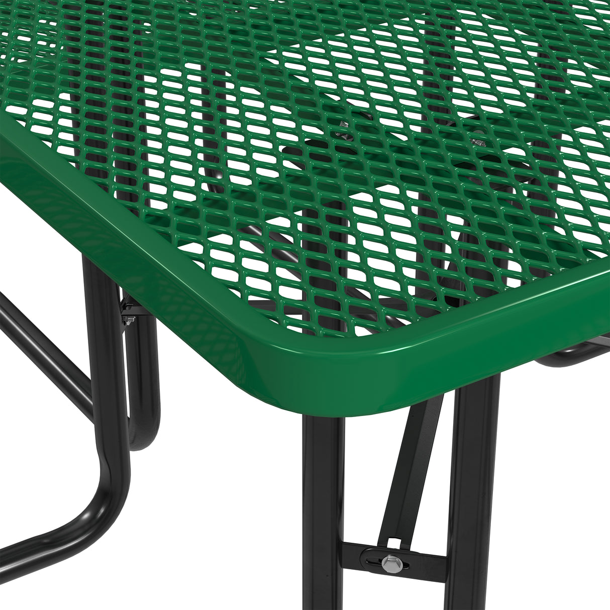 Quick Ship T46SQP-ADA 46" Square Expanded Metal ADA Table