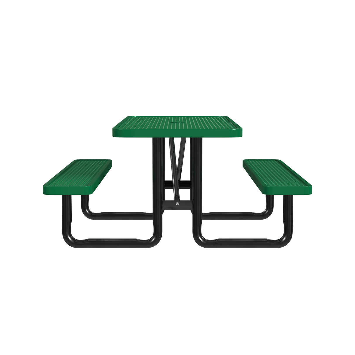 Quick Ship T6XPP 6 Foot Expanded Metal Picnic Table