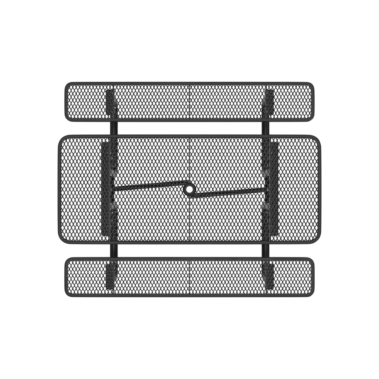 Quick Ship T6XPP 6 Foot Expanded Metal Picnic Table