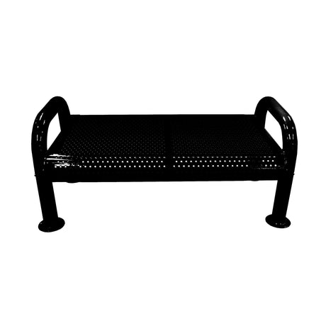 U-Leg Perforated Bench Without Back