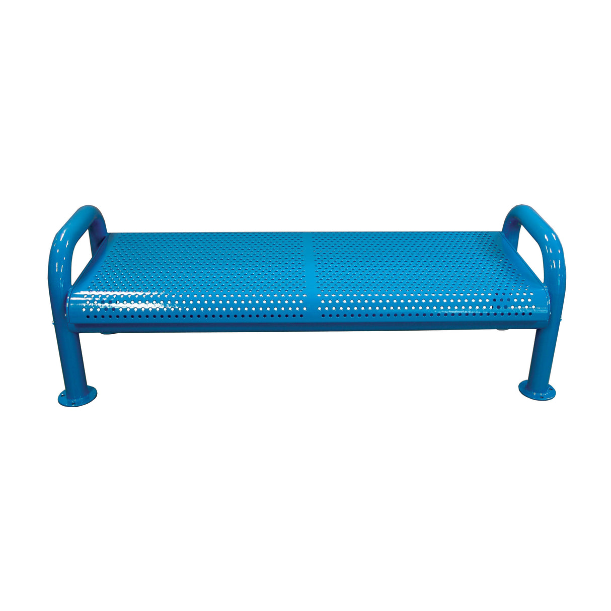 U-Leg Perforated Bench Without Back