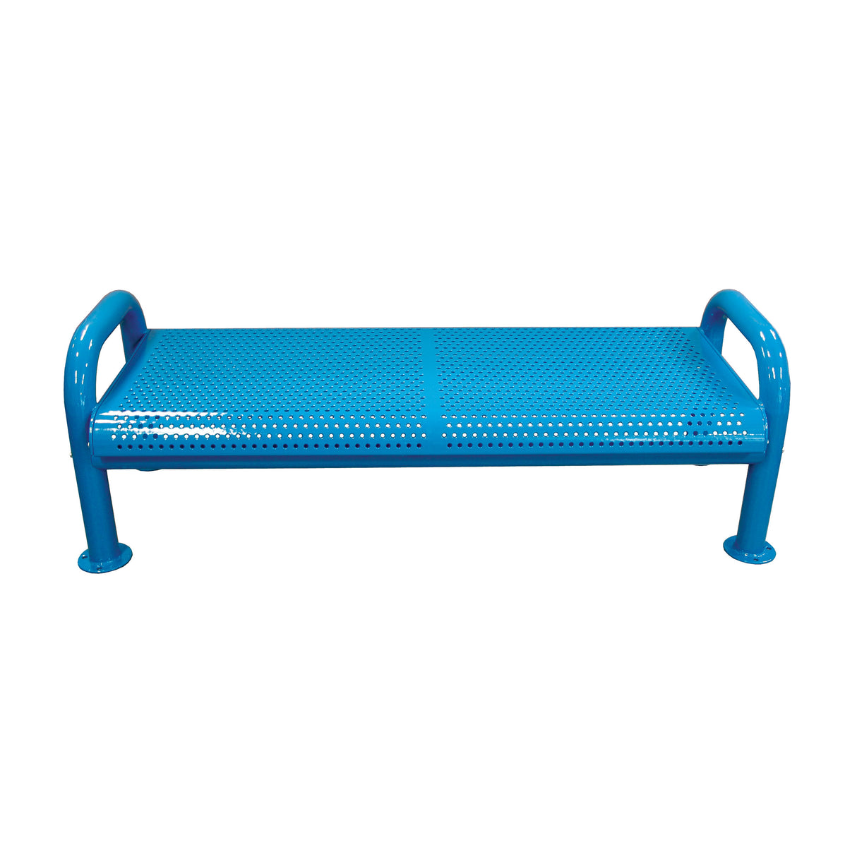 U-Leg Perforated Bench Without Back