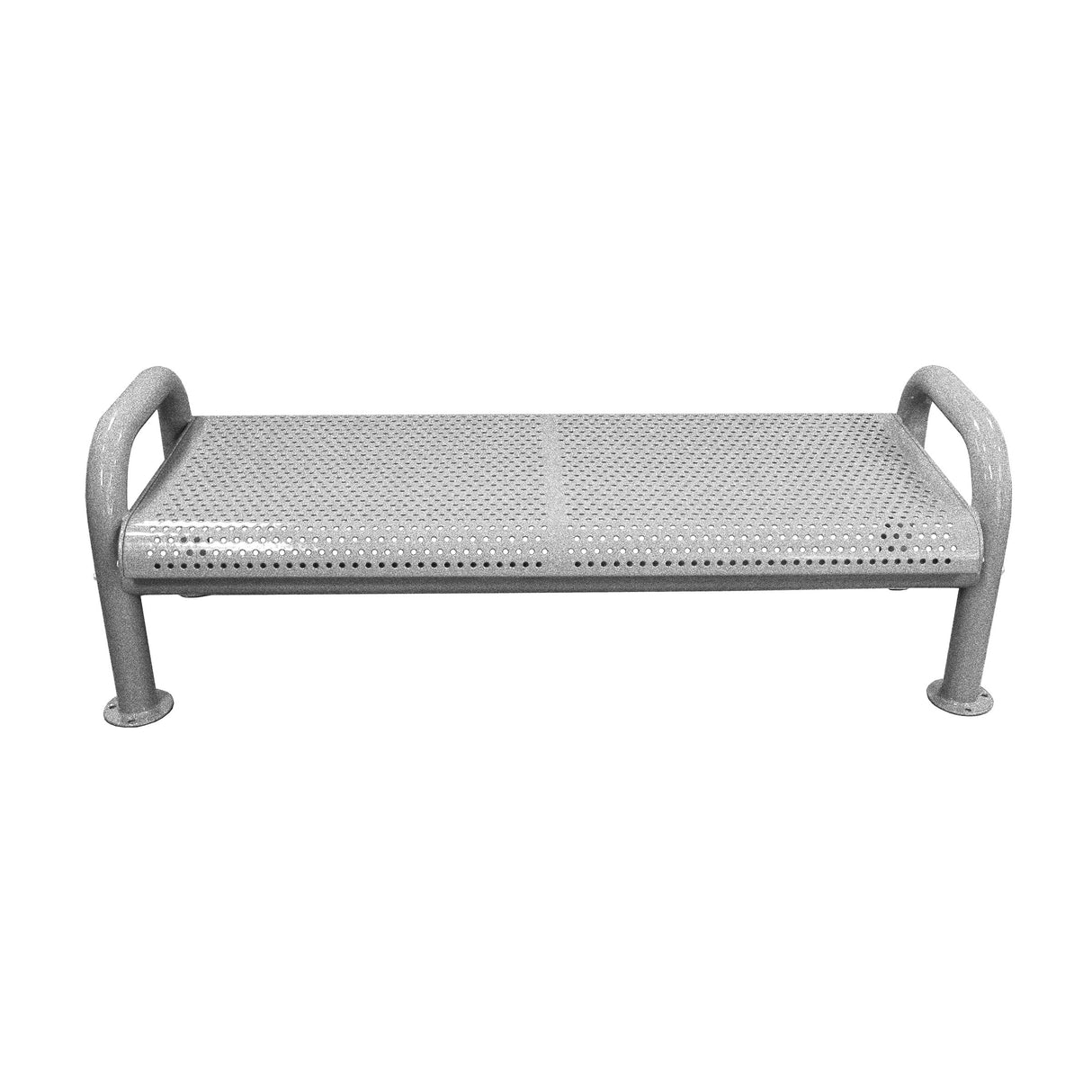 U-Leg Perforated Bench Without Back