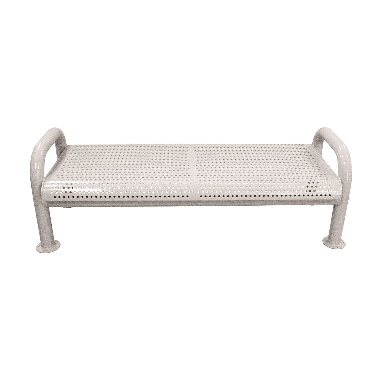 U-Leg Perforated Bench Without Back