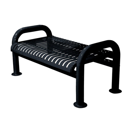 U-Leg Ribbon Bench Without Back