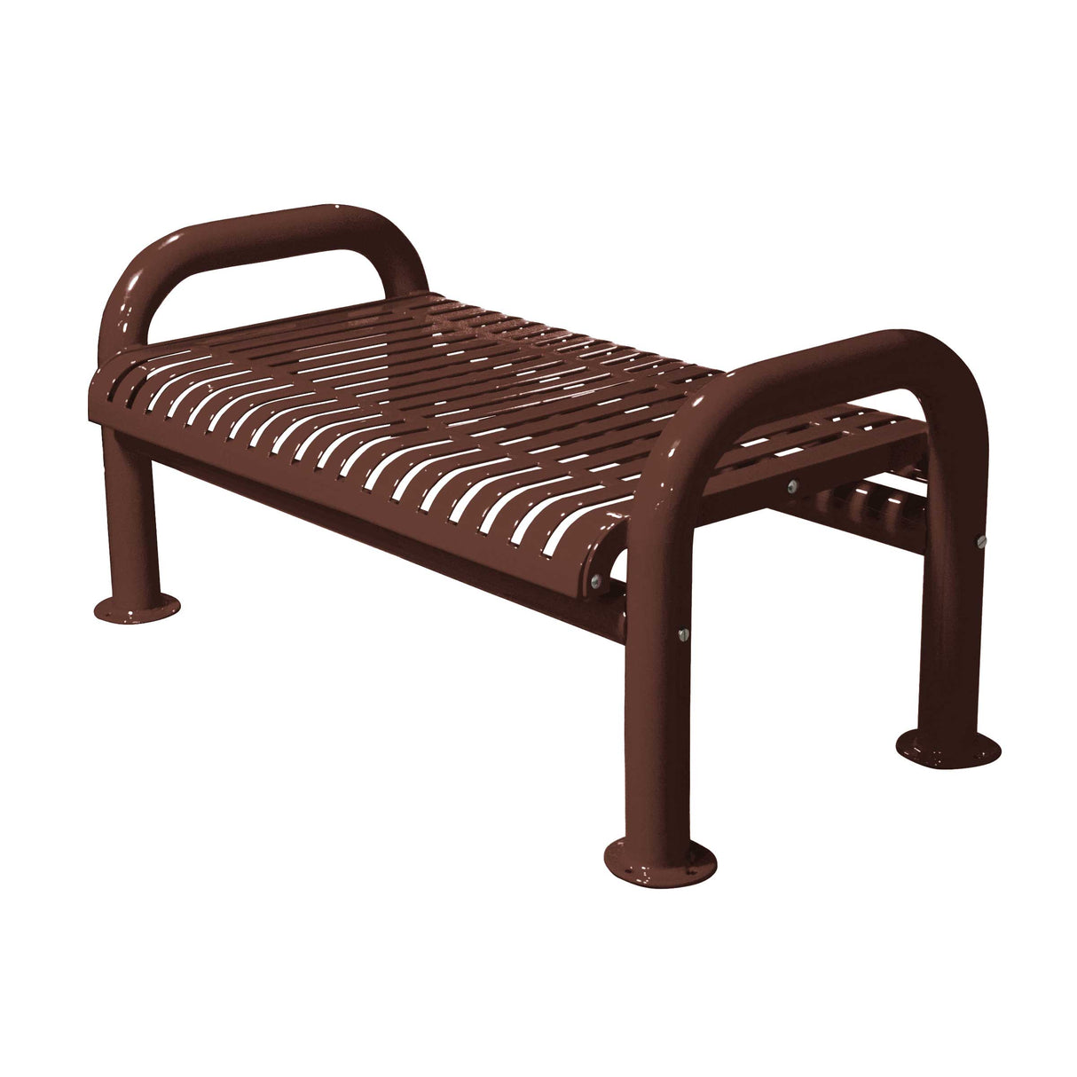 U-Leg Ribbon Bench Without Back