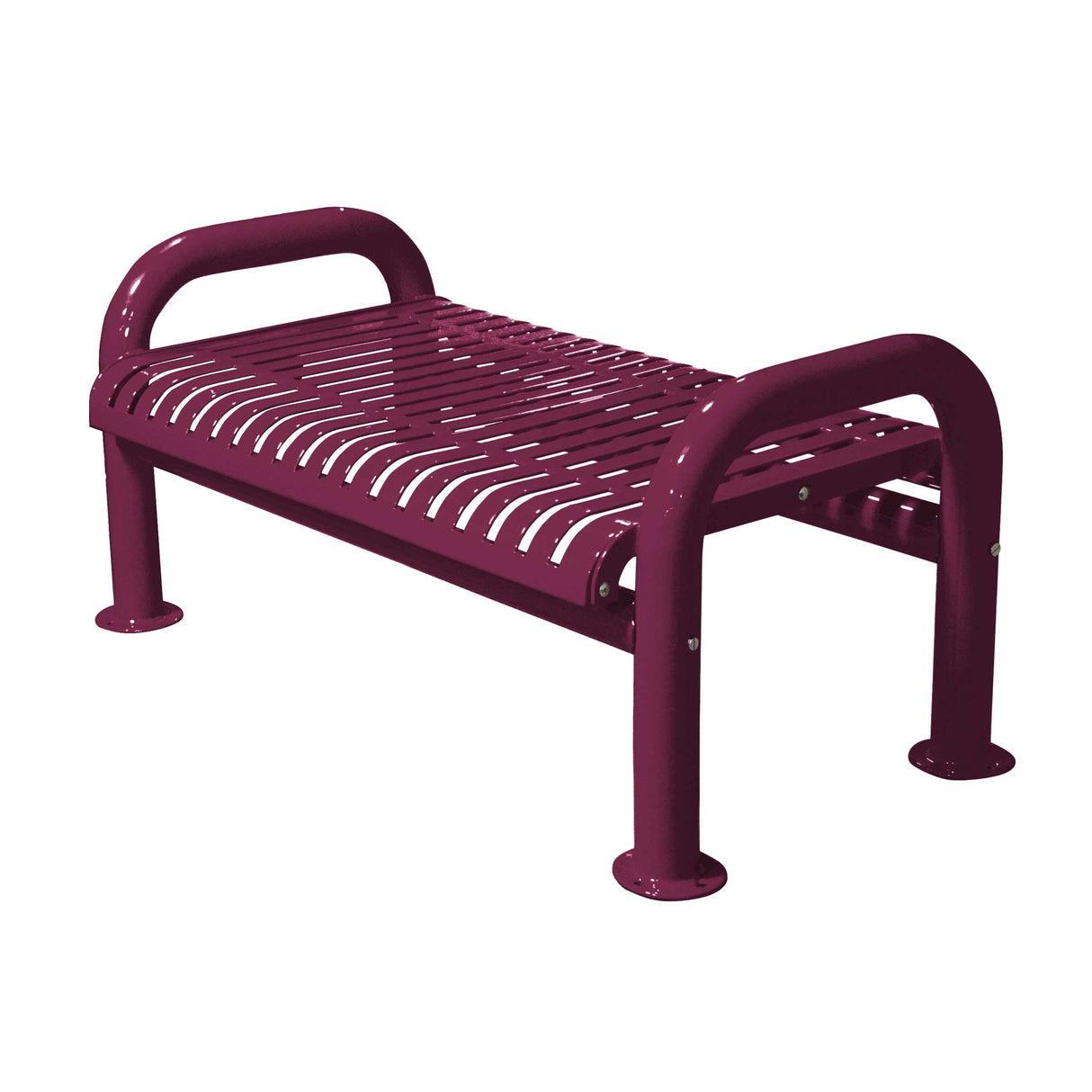 U-Leg Ribbon Bench Without Back