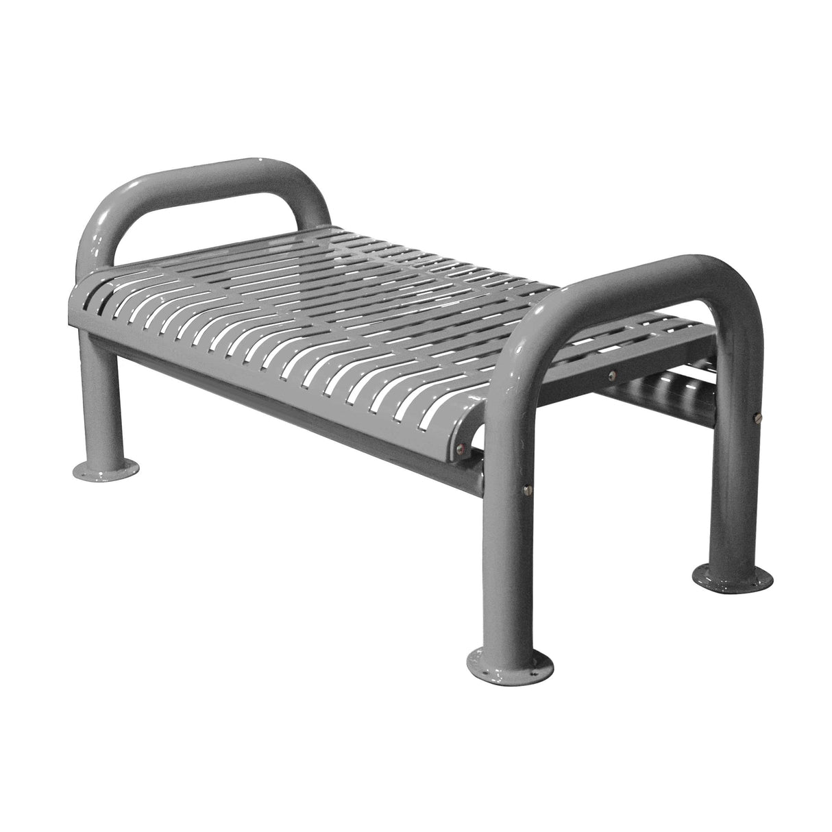 U-Leg Ribbon Bench Without Back