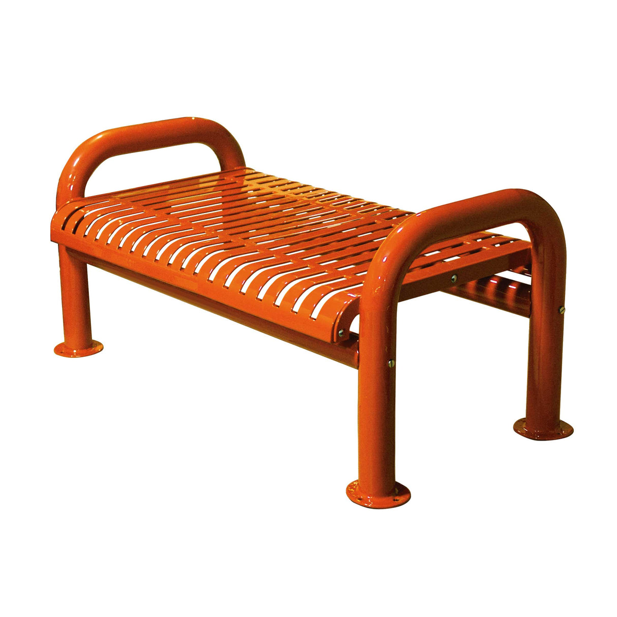 U-Leg Ribbon Bench Without Back