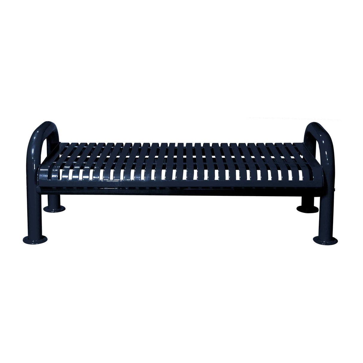 U-Leg Ribbon Bench Without Back