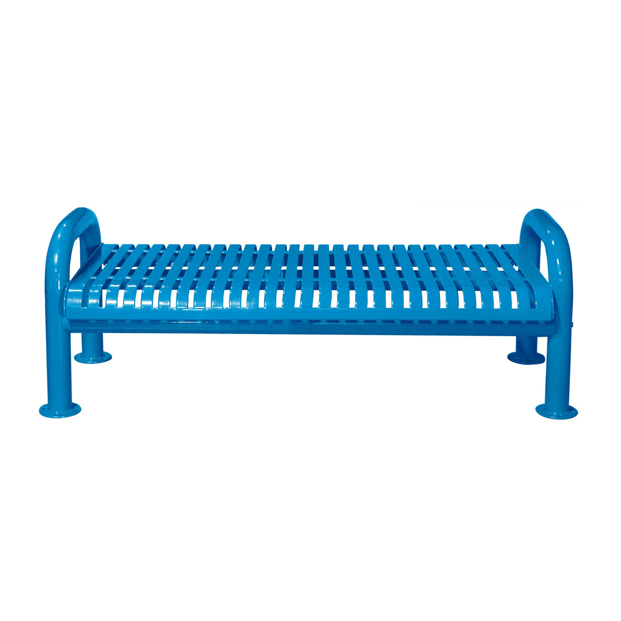 U-Leg Ribbon Bench Without Back