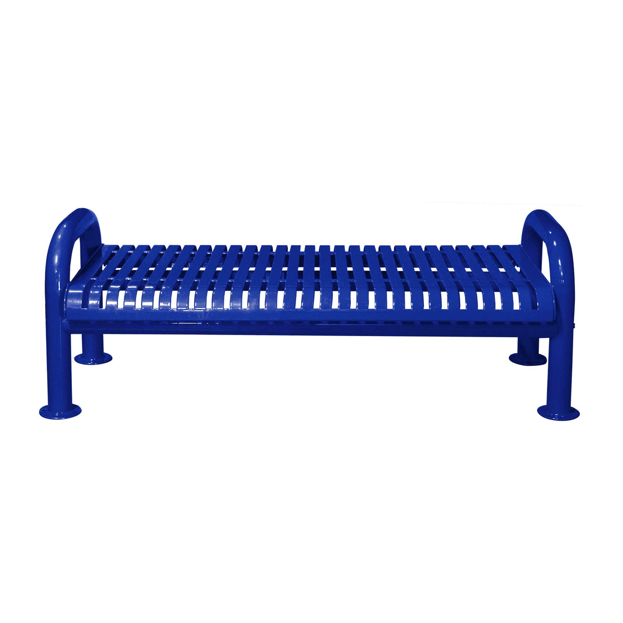 U-Leg Ribbon Bench Without Back