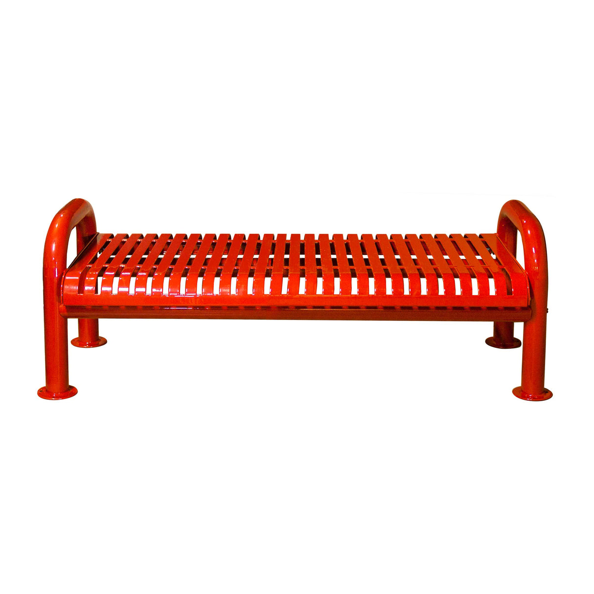 U-Leg Ribbon Bench Without Back