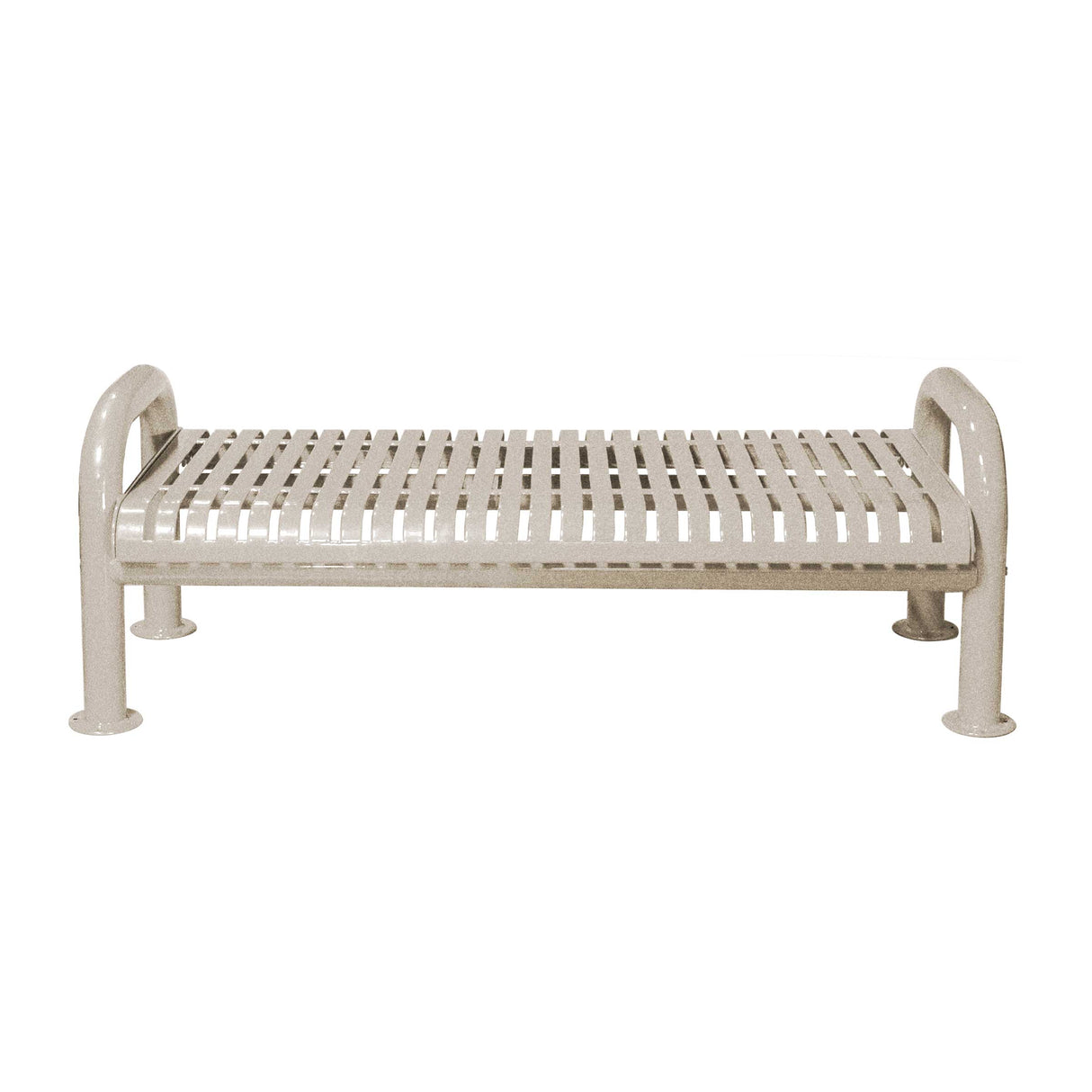 U-Leg Ribbon Bench Without Back