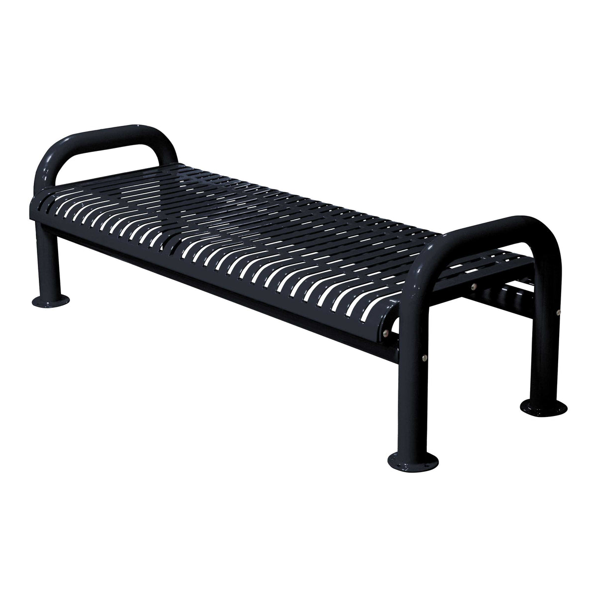 U-Leg Ribbon Bench Without Back