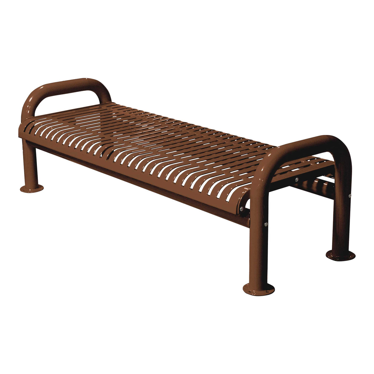 U-Leg Ribbon Bench Without Back