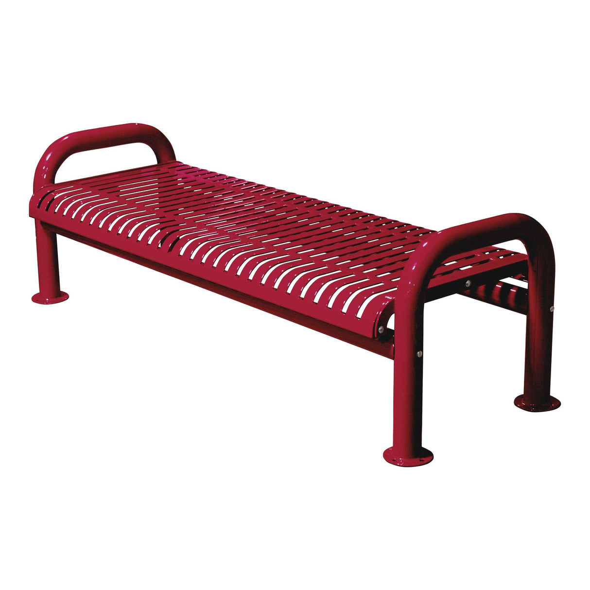 U-Leg Ribbon Bench Without Back