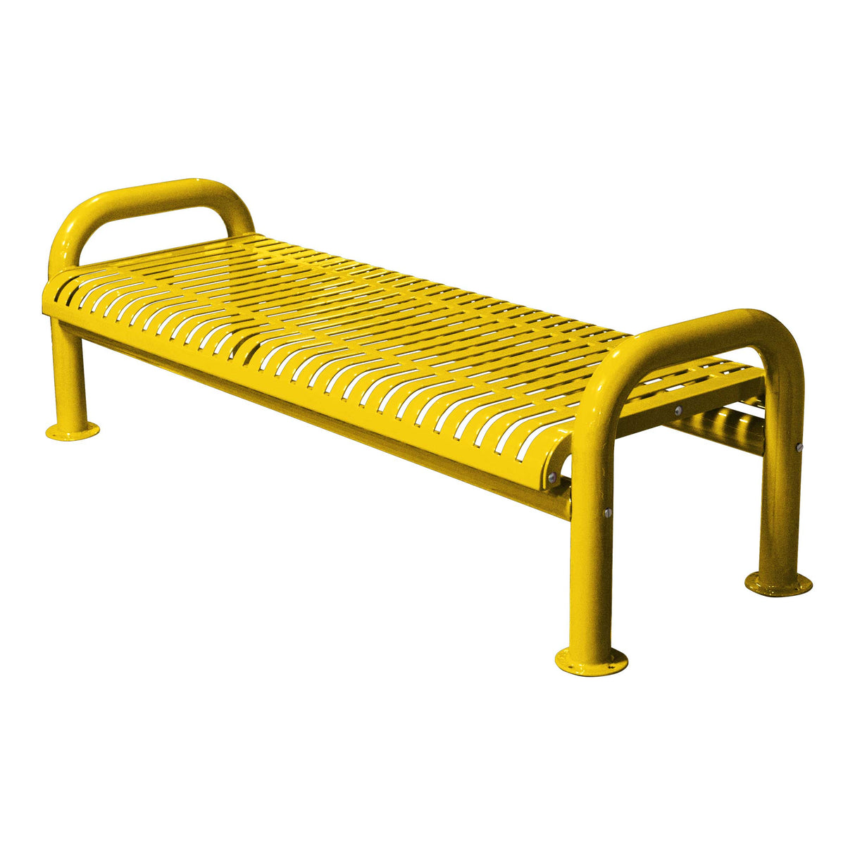 U-Leg Ribbon Bench Without Back