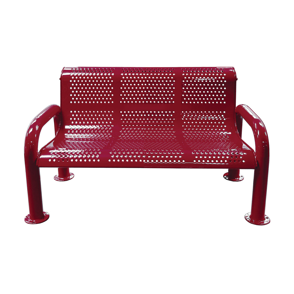 U-Leg Perforated Bench