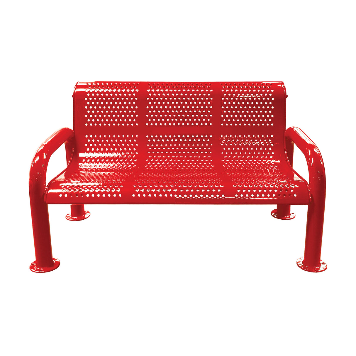 U-Leg Perforated Bench