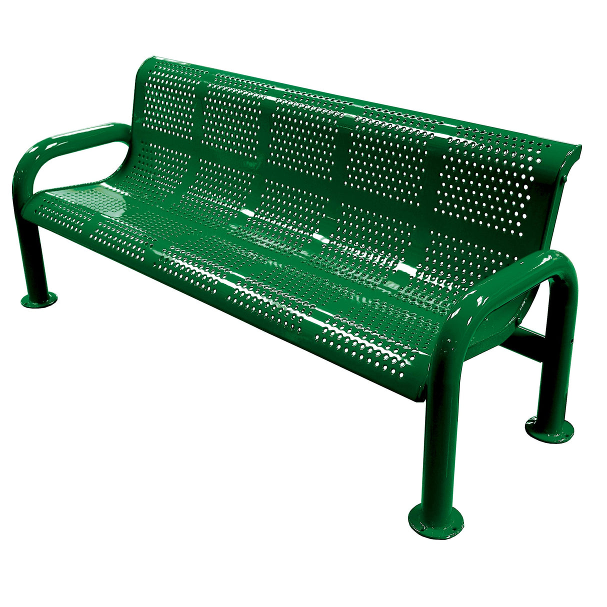 U-Leg Perforated Bench