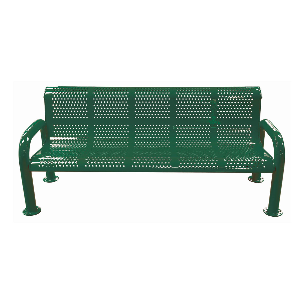 U-Leg Perforated Bench