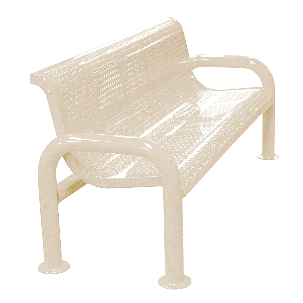 U-Leg Perforated Bench