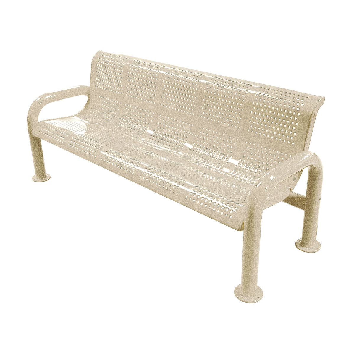 U-Leg Perforated Bench