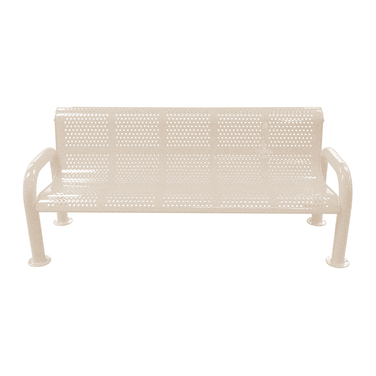 U-Leg Perforated Bench
