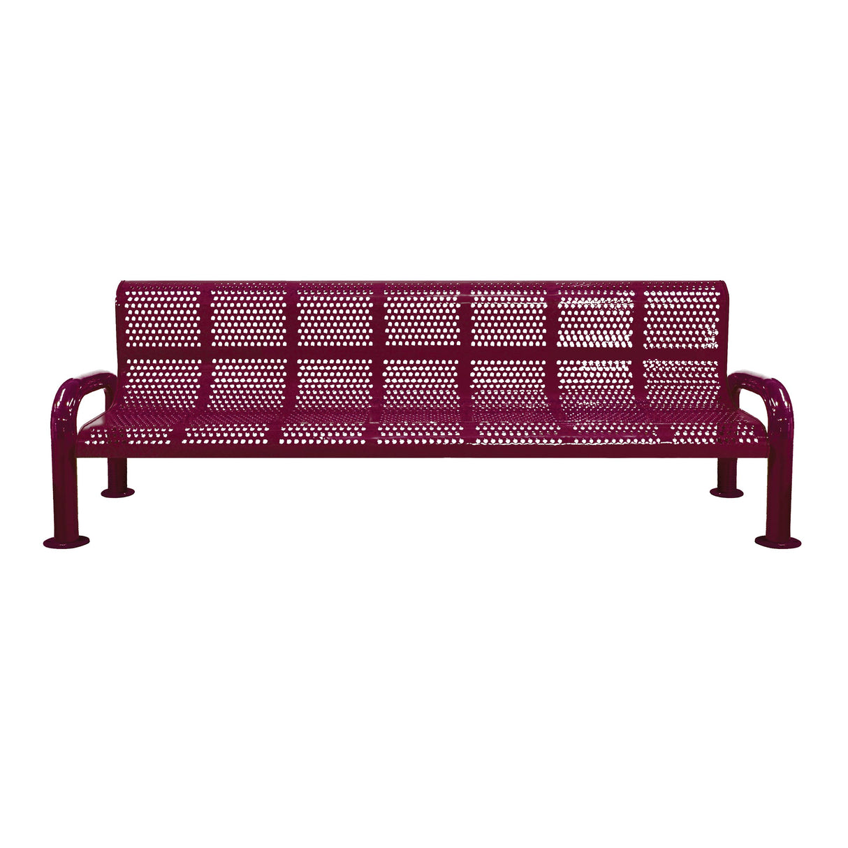 U-Leg Perforated Bench