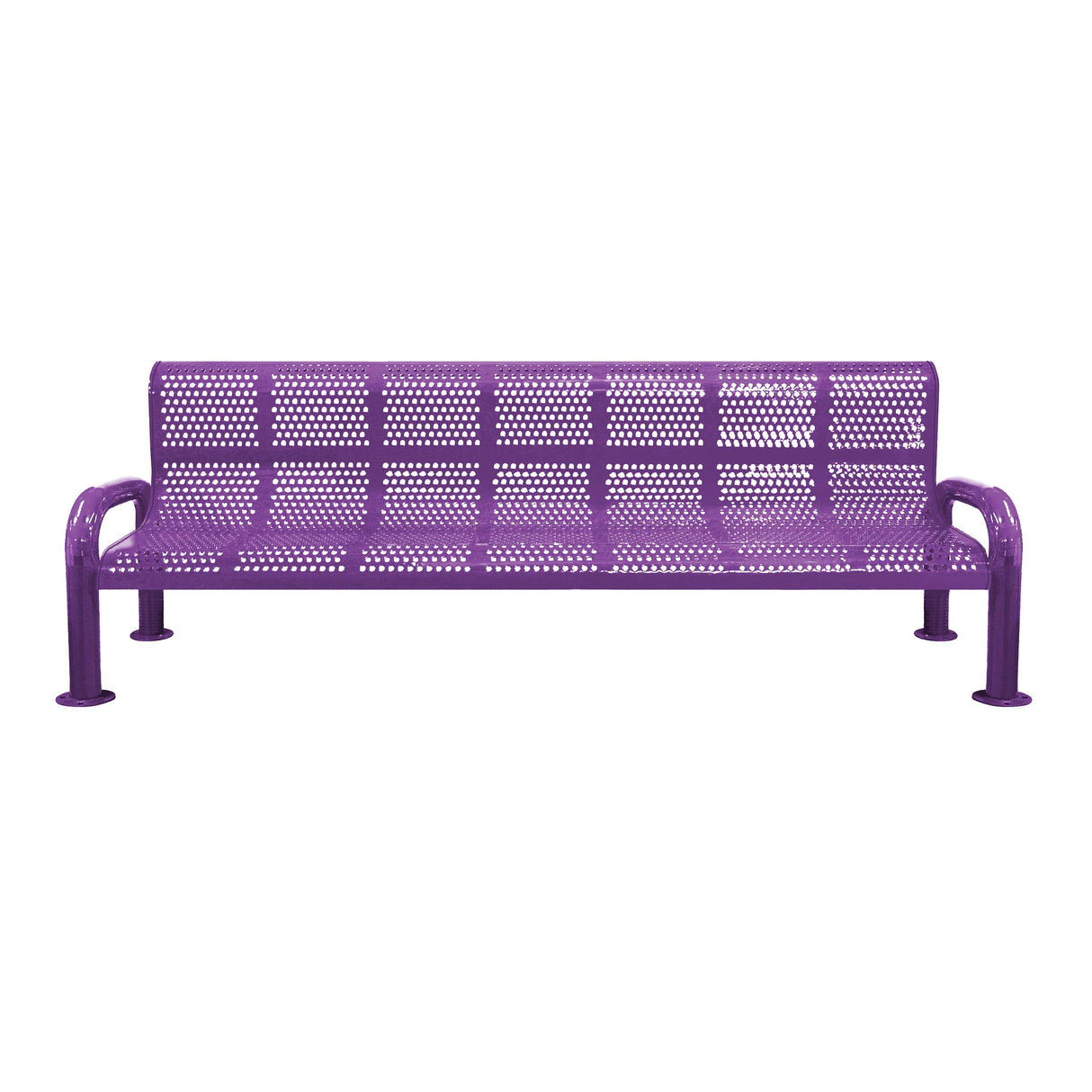 U-Leg Perforated Bench
