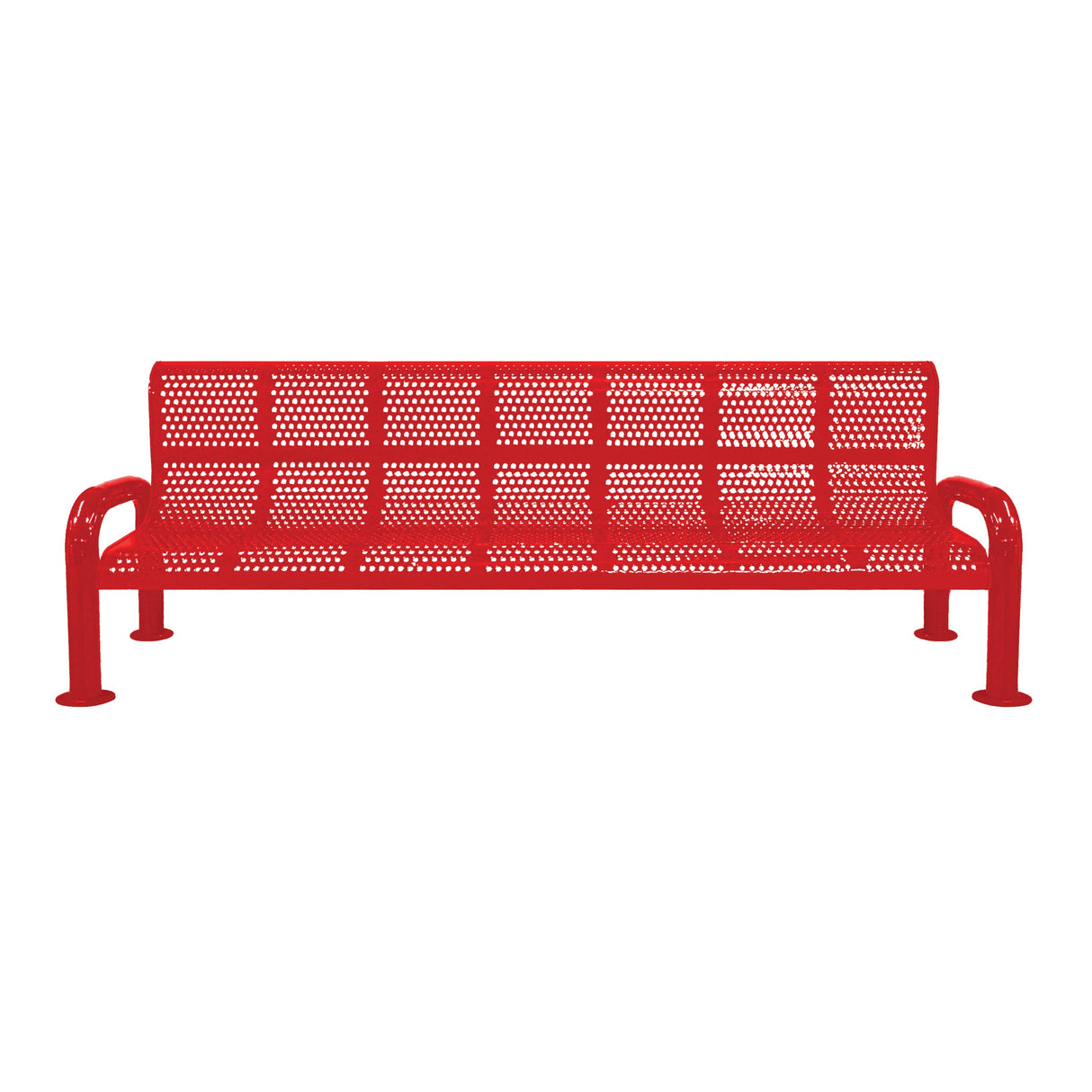 U-Leg Perforated Bench