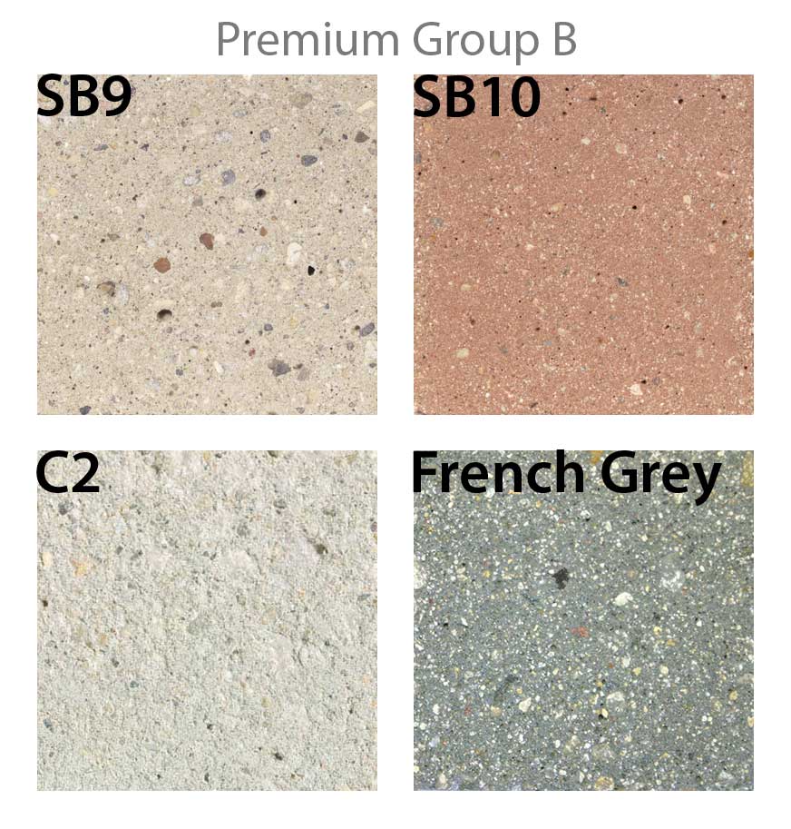 Premium Group B Concrete Finishes