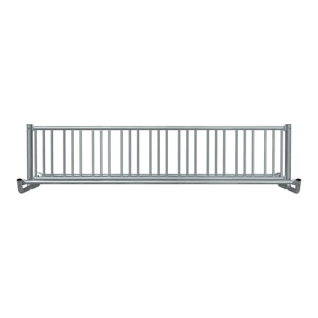 J-Frame Galvanized Bike Rack - Double Sided