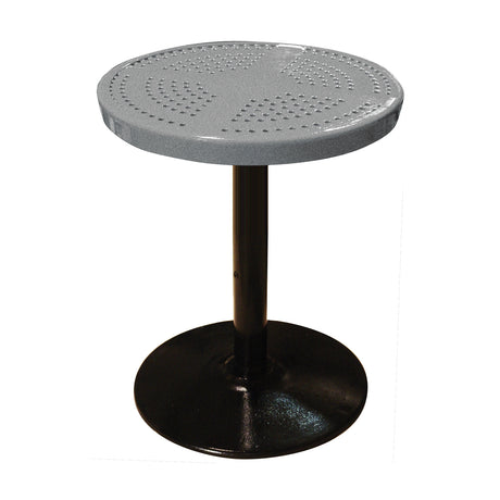 24˝ Perforated Pedestal Table