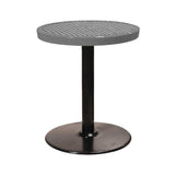 24TABX30 24" round expanded pedestal table 30" high - granite