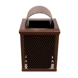 32 Gallon Square Expanded Receptacle